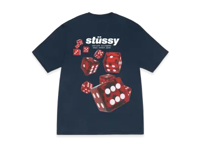 Stussy Rollers Tee "Navy"