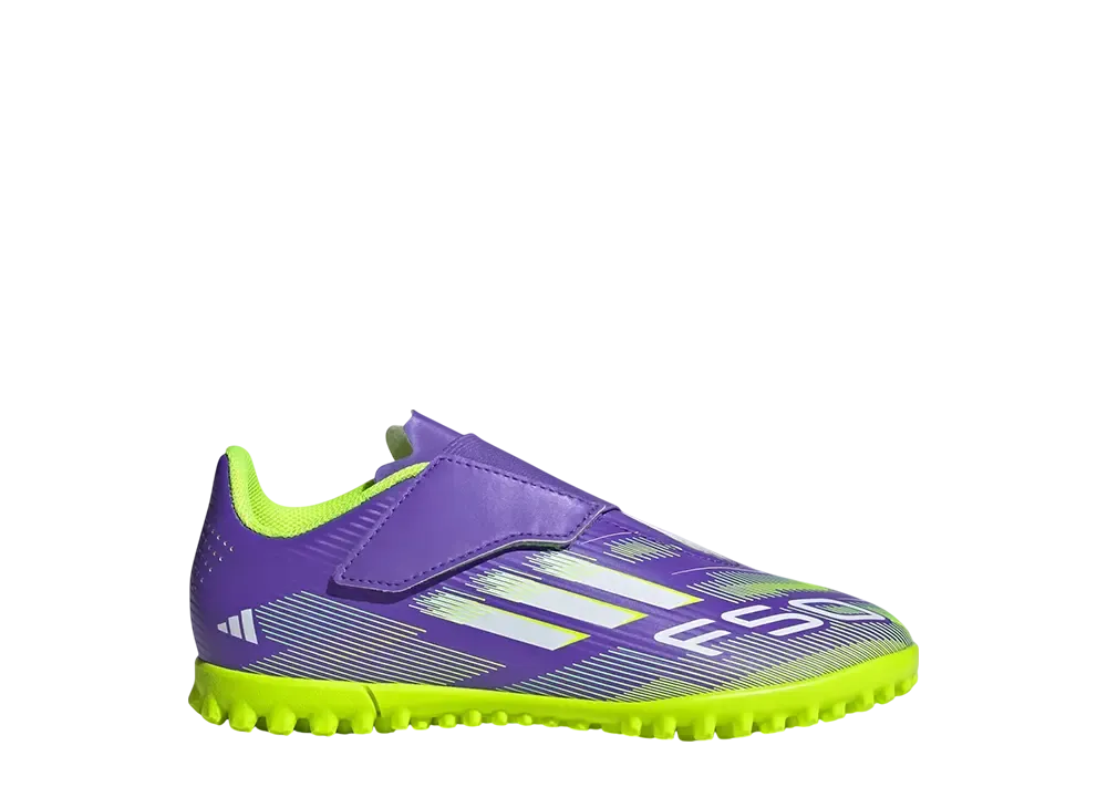 adidas PS F50 Club TF H&L "Purple Rush/Cloud White/Lucid Lemon"