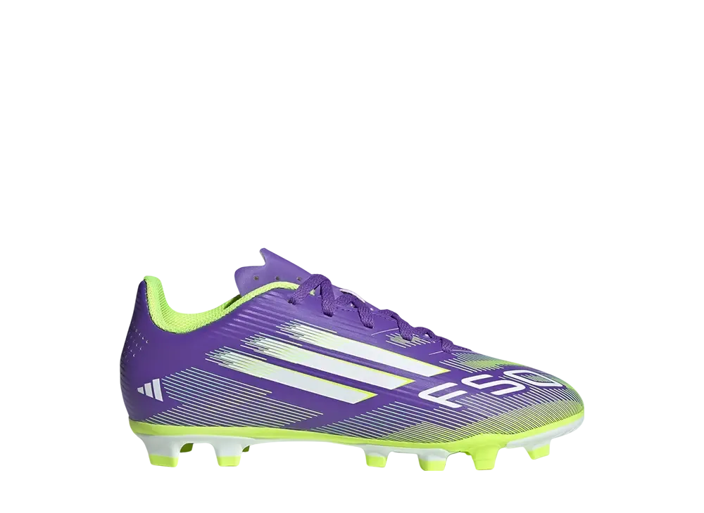 adidas PS F50 Club FG/MG "Purple Rush/Cloud White/Lucid Lemon"