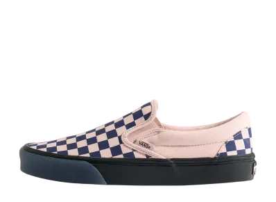 Vans Classic Slip-On "Checkerboard Navy/Pink"