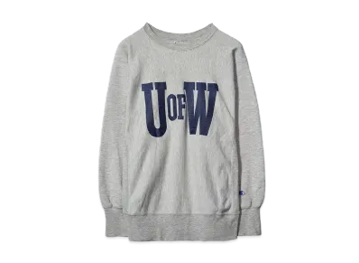 Champion Reverse Weave University of Washington Logo "Gray"