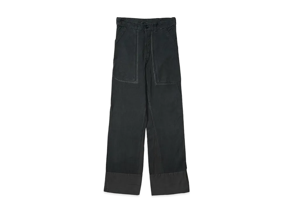Maison Martin Margiela AW 2003 Artisanal French Prisoner Pants "Charcoal Gray"