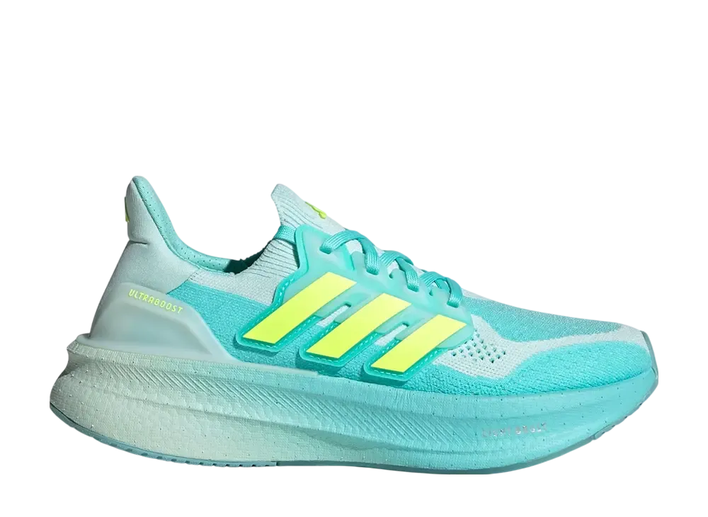 アディダス ウィメンズ ウルトラブースト5 "ブルー/ハイレゾイエロー/ハローミント"