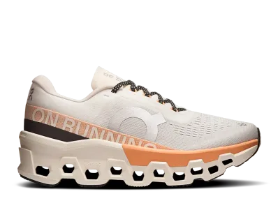 On Women's Cloudmonster 2 "Ivory/Tangerine"