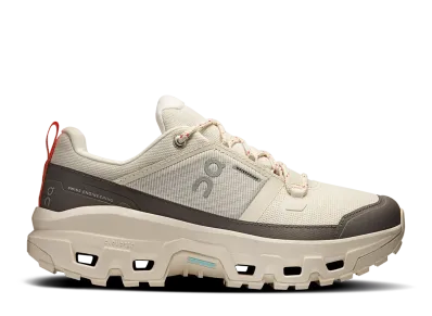 On Women's Cloudrock Low Waterproof "Ivory"