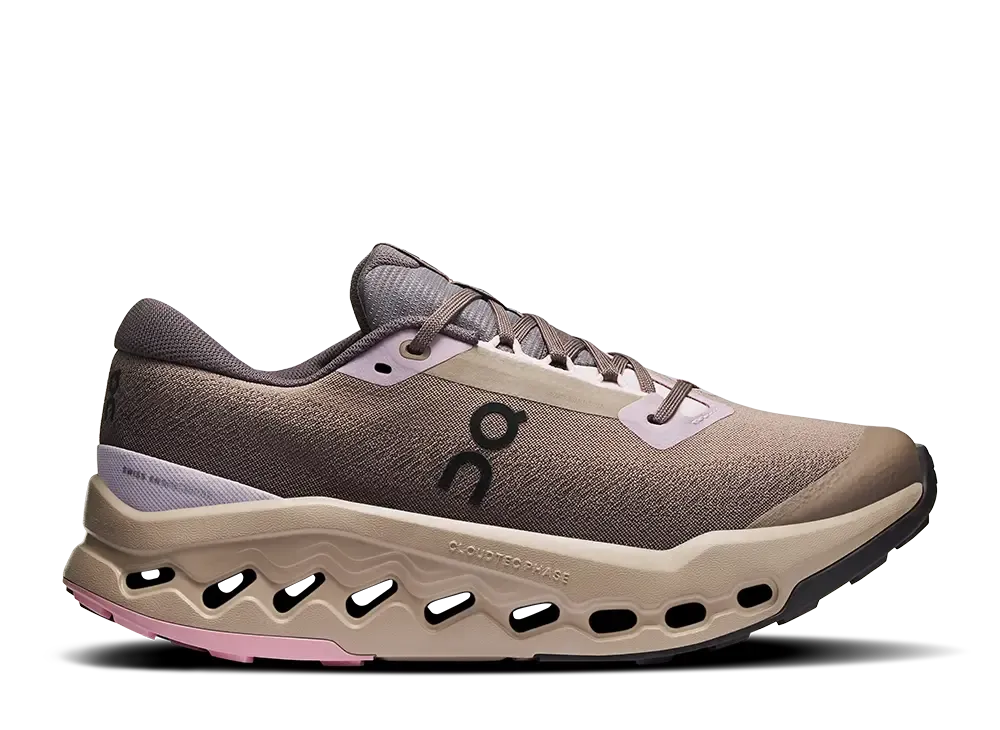 オン ウィメンズ クラウドサーファー トレイル2 ウォータープルーフ "シンダー/デザート"