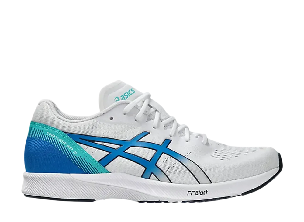 アシックス ターサー RP 3 ワイド "ホワイト/ディレクトワールブルー"