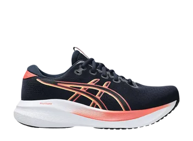 アシックス ウィメンズ ゲルエキサイト11 "ミッドナイト/ダークピンククレイ"
