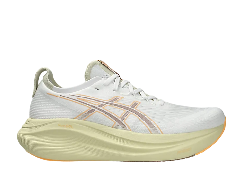 アシックス ゲルニンバス27 "ホワイト/フォーン"