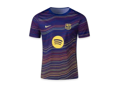Nike FC Barcelona 25/26 Pre Match Shirts "Deep Royal Blue/Noble Red"