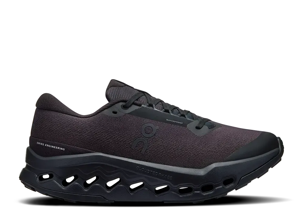 オン ウィメンズ クラウドサーファー トレイル2 ウォータープルーフ "ブラック"