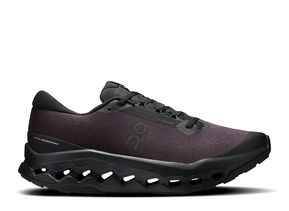 On Cloudsurfer Trail 2 Waterproof "Black"