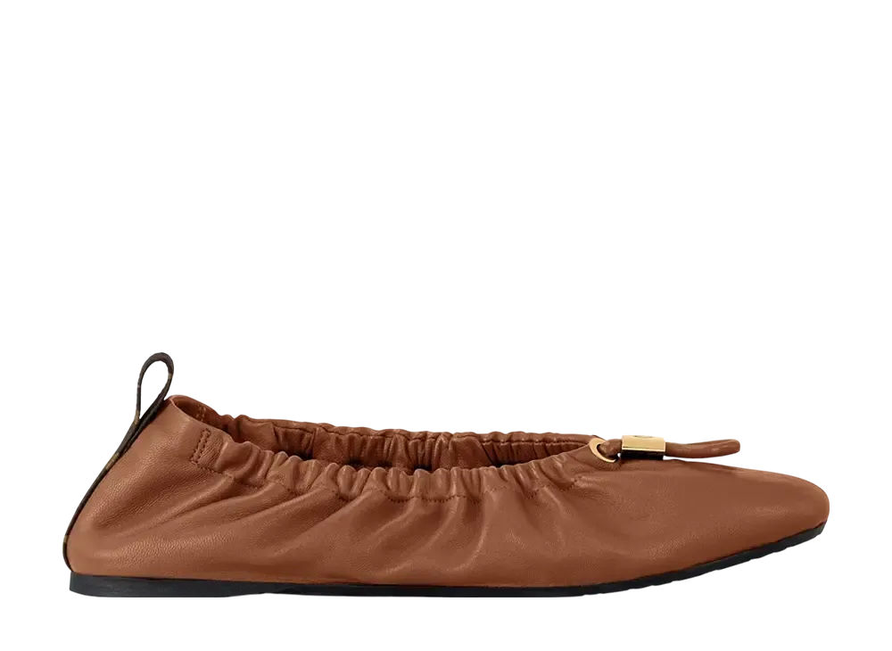 Louis Vuitton Women's Nolita Ballerina "Cognac"
