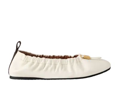 Louis Vuitton Women's Nolita Ballerina "Ecru"