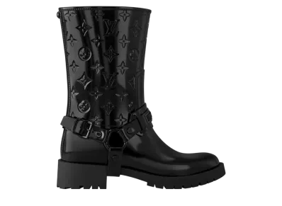 Louis Vuitton Women's Drops Flat Half Rain Boot "Noir"