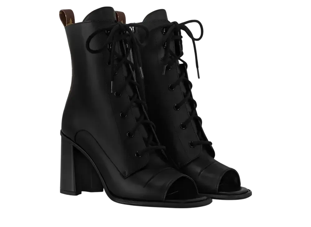 ルイヴィトン ウィメンズ ベルリン アンクルブーツ "ブラック"