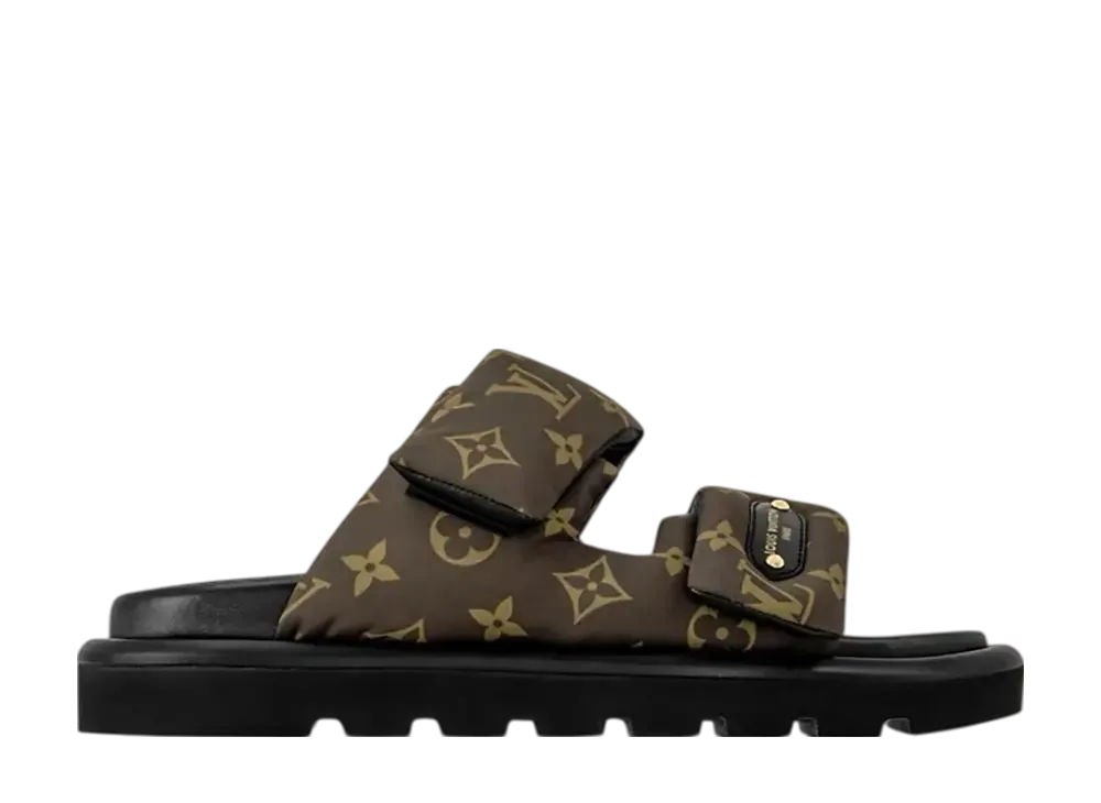 ルイヴィトン ウィメンズ プールピロー ミュール "カカオブラウン"