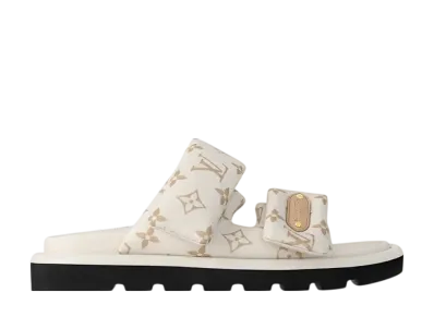 Louis Vuitton Women's Pool Pillow Mule "Dune Beige"