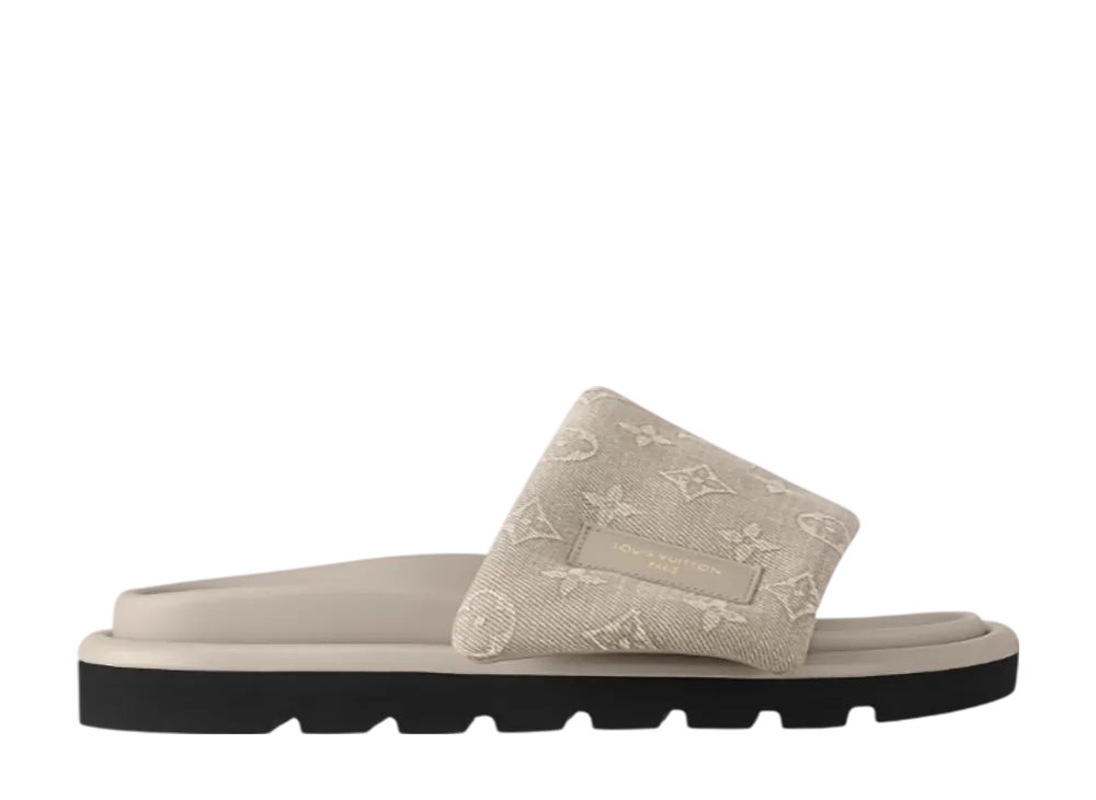 春早割 Women's Vuitton Louis Pool  Mule Pillow 靴
