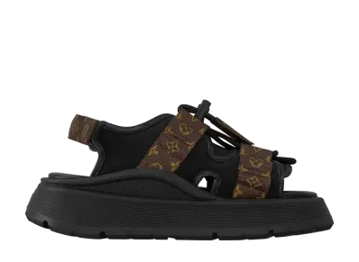 Louis Vuitton Women's Chameleon Sandal "Black"