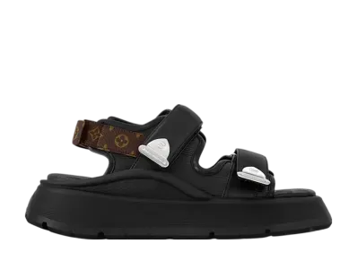 Louis Vuitton Women's Chameleon Sandal "Black"