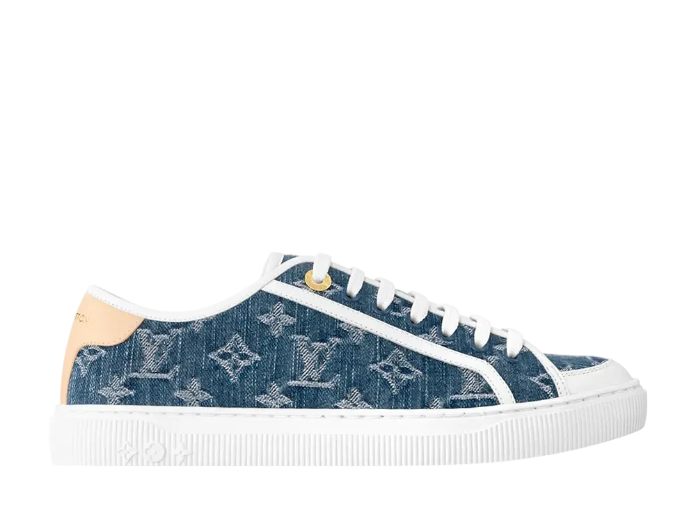 ルイヴィトン ウィメンズ LV ラグーン スニーカー "ブルー"