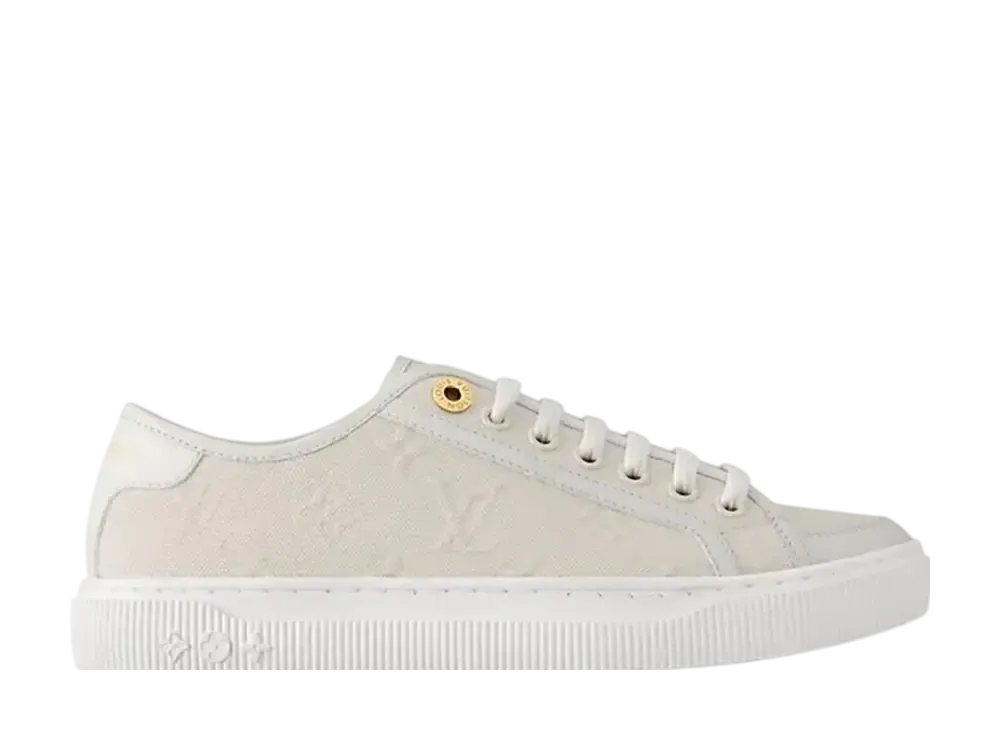 ルイヴィトン ウィメンズ LV ラグーン スニーカー "エクリュホワイト"