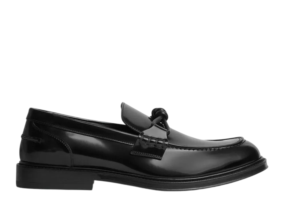 ボッテガヴェネタ アステア ローファー "ブラック"