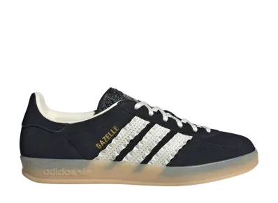 adidas Women's Gazelle Indoor "Core Black/Cream White/Gum"