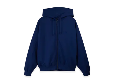 Y-3 French Terry Zip Hoodie "Dark Blue"