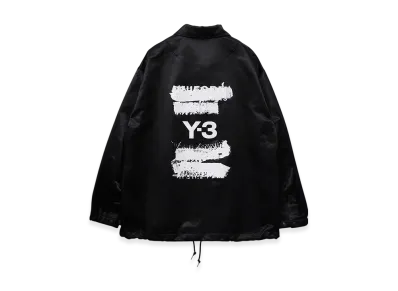 Y-3 Graphic Coach Jacket "Black"