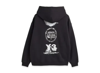 Y-3 Graphic Hoodie "Black"