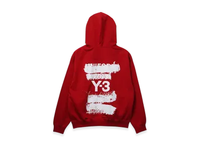 Y-3 Graphic Hoodie "Power Red"