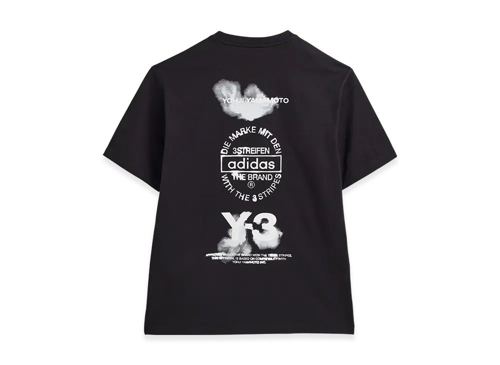 Y-3 Graphic Short Sleeve Tee "Black"