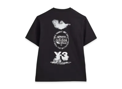 Y-3 Graphic Short Sleeve Tee "Black"