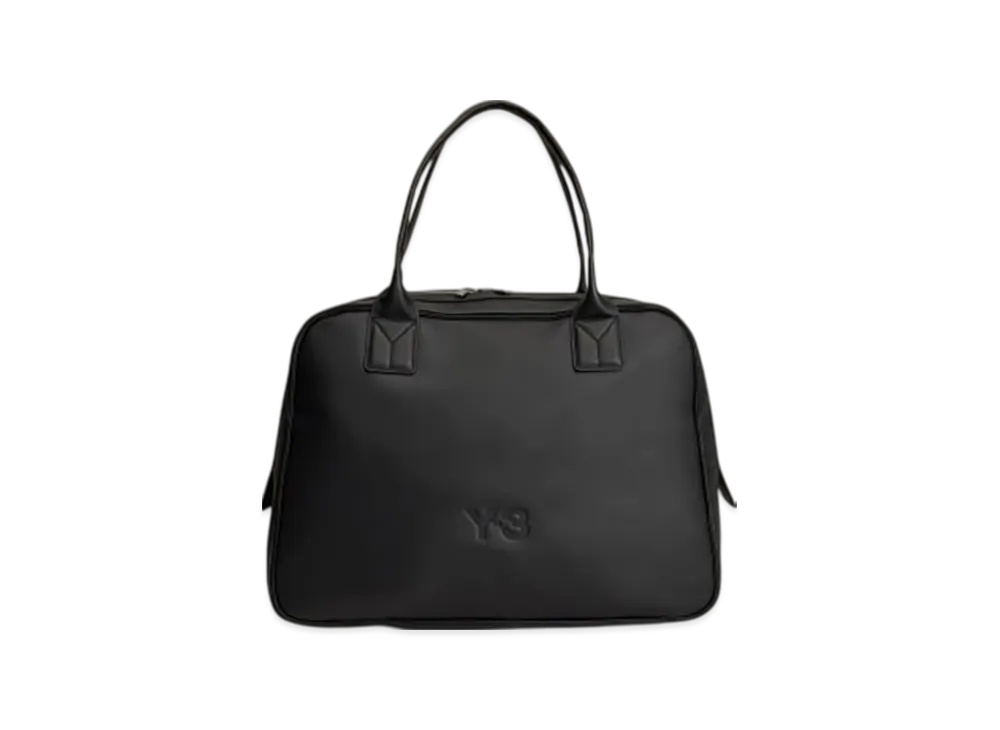 Y-3 Leather Airliner Bag "Black"