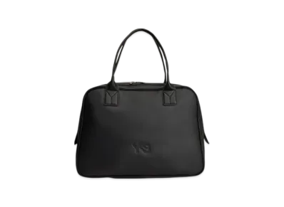 Y-3 Leather Airliner Bag "Black"