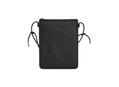 Y-3 Leather Crossbody Bag "Black"