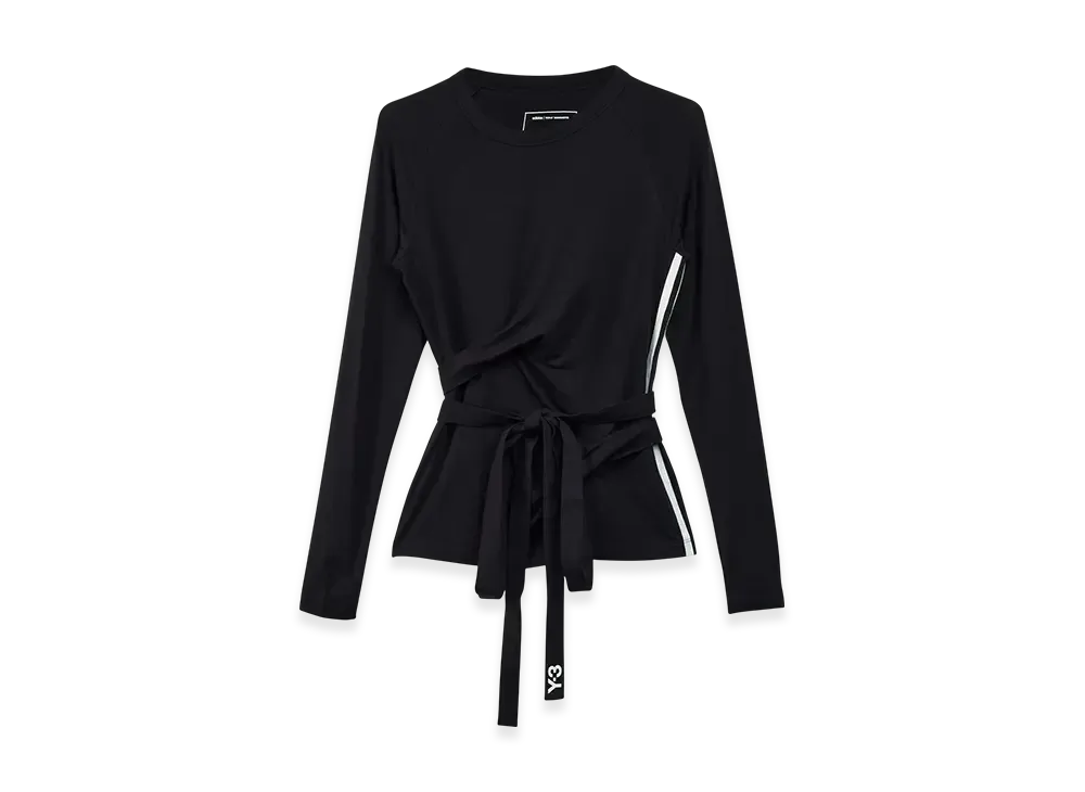 Y-3 Long Sleeve Tee "Black"
