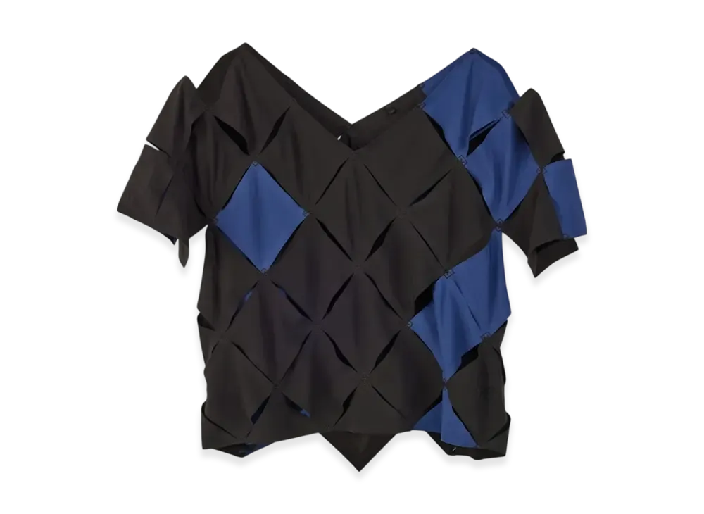 Y-3 Puzzle Top "Dark Blue/Black"