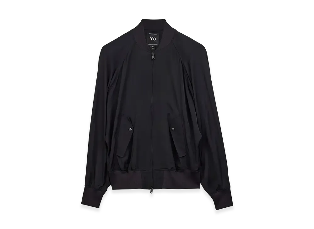 Y-3 Rayon Twill Track Top "Black"