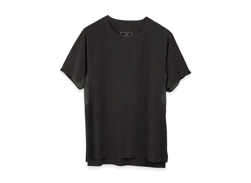 Y-3 Running Short Sleeve Tee "Black"
