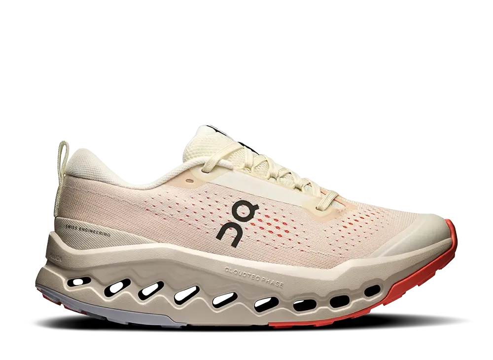 オン ウィメンズ クラウドサーファー トレイル2 "アイボリー/サーモン"