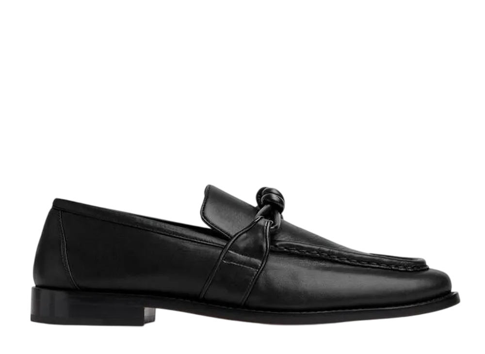 ボッテガヴェネタ アステア ローファー "ブラック"