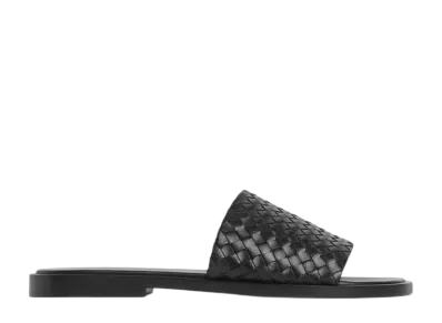 Bottega Veneta Elio Mule "Black"