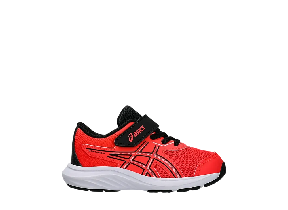 アシックス TD コンテンド9 "フレッシュレッド/ブルーフェード" (キッズ)