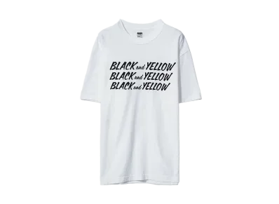 RATS BLACK and YELLOW TEE "WHITE"