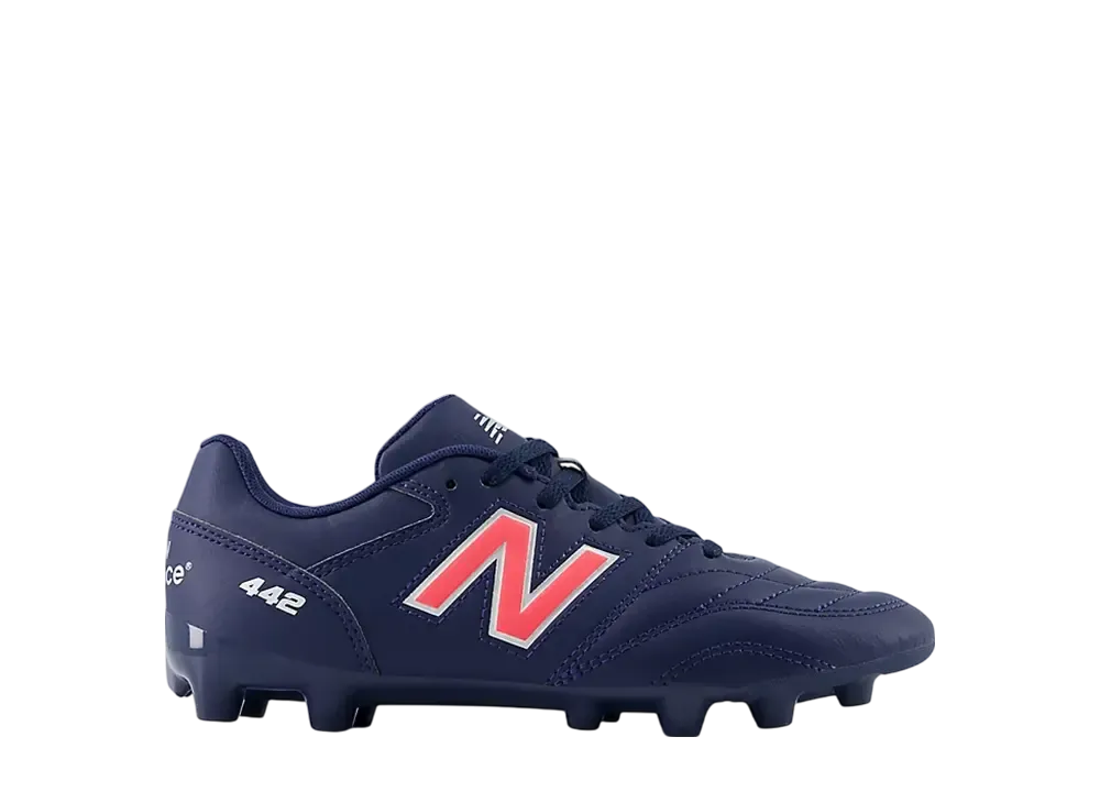 New Balance GS 442V2 Academy HG JNR "NB Navy/Silver/Energy Red"