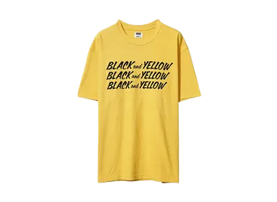 RATS BLACK and YELLOW TEE "YELLOW"