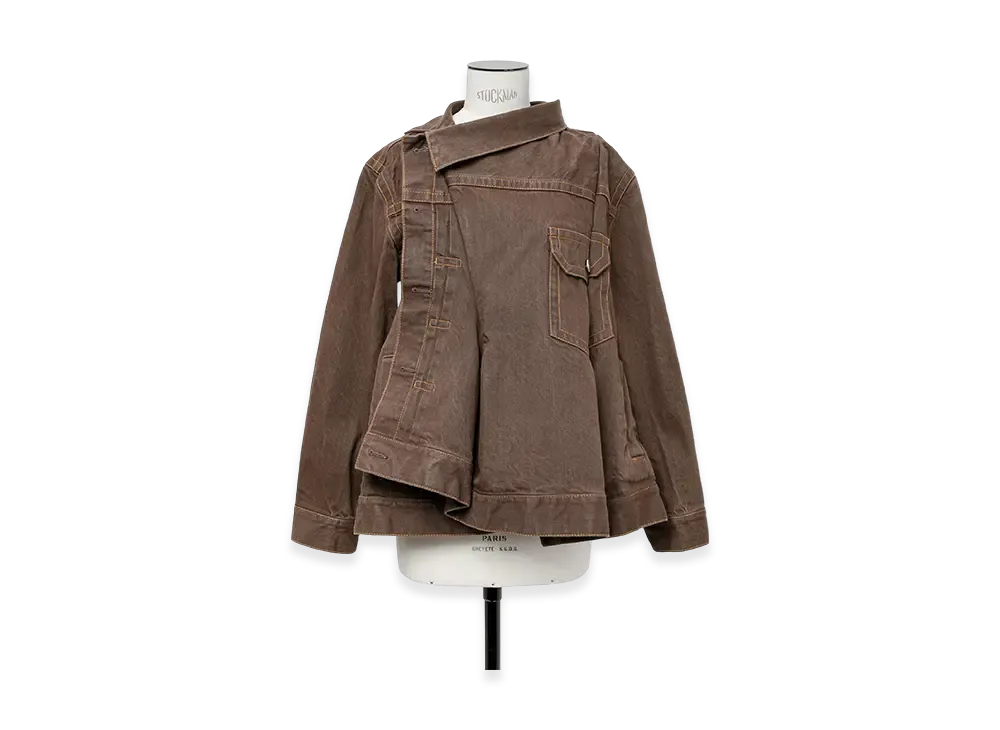 sacai Denim Jacket "Brown"